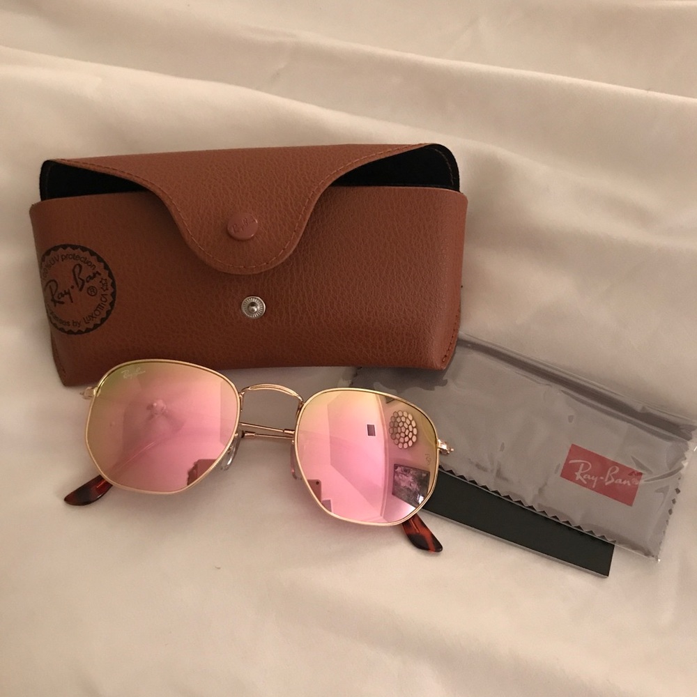 Rayban hexagonal sunglasses 51 mm